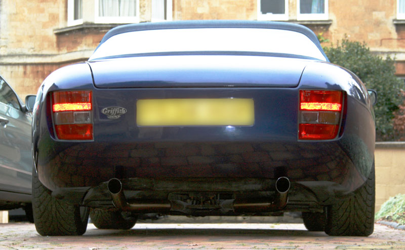 TVR , Griffith , 500, exhaust 